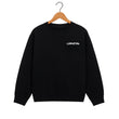 Black Basic unisex Sweatshirt front