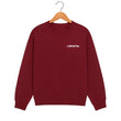 Maroon Unisex Sweatshirt front