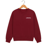 Maroon Unisex Sweatshirt front