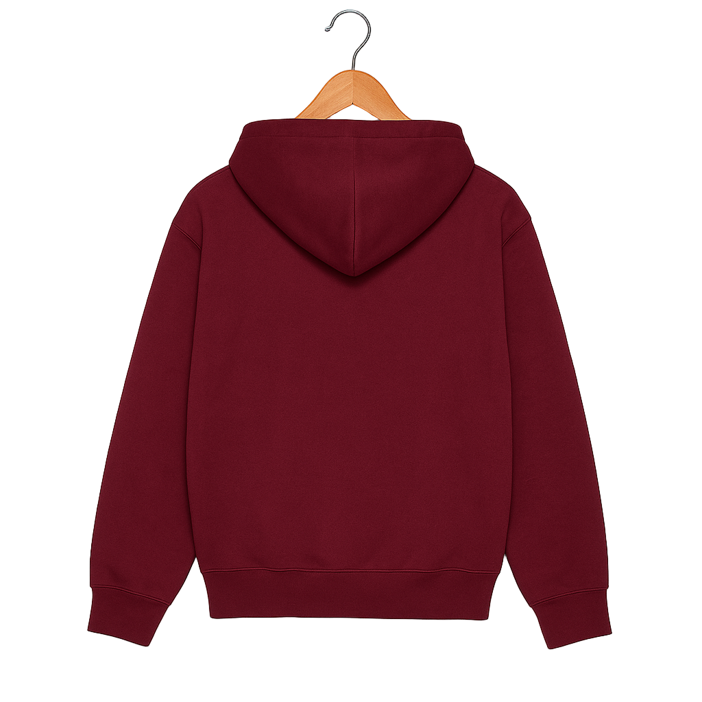 Maroon hoodie