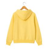 Yellow Zip-Up Hoodie